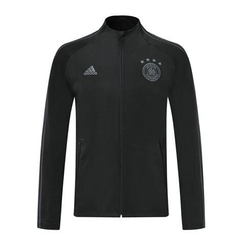 2020 Germany Black High Neck Collar Training Jacket